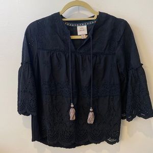 Knox Rose eyelet top